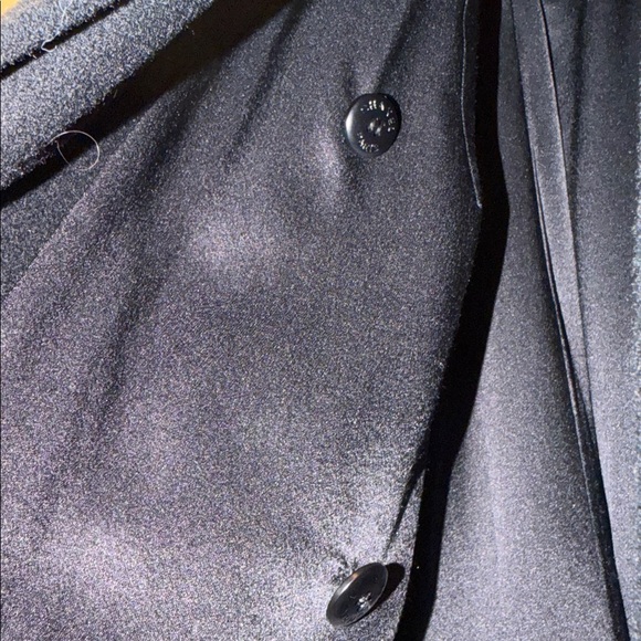 CHANEL 100% Cashmere long black women’s coat size 34 .. Beautiful coat - Picture 7 of 13